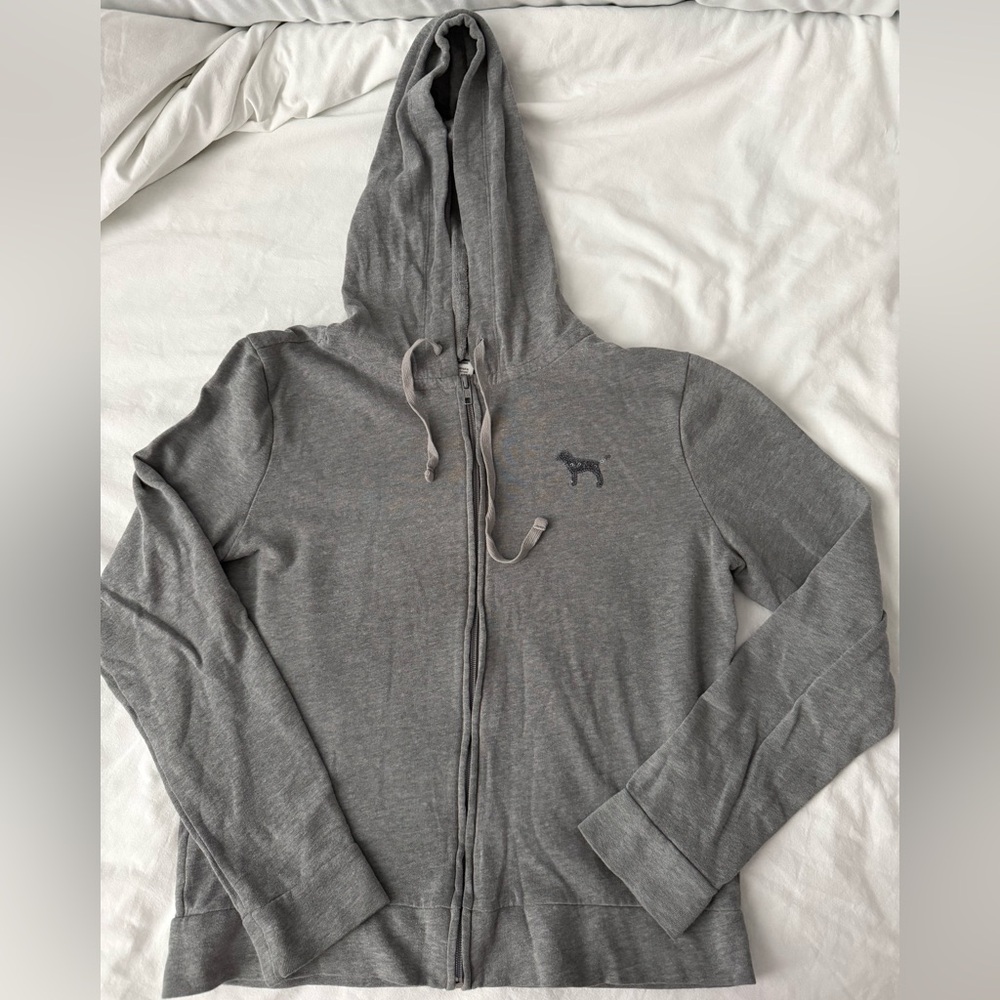 Victoria Secret PINK Zip up hoodie Worn lightly